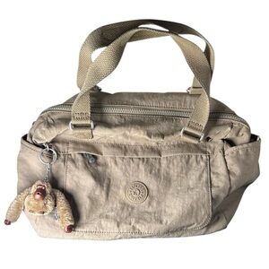 KIPLING Cream Tan purse Bag